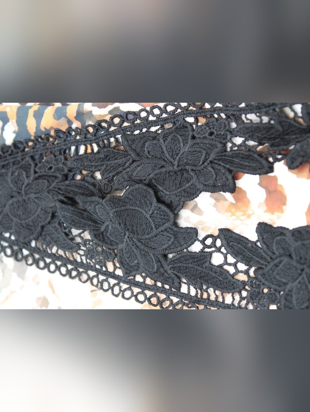 Sumwon Leopard Lace Up Flare Pants XS Y2K Festival - Picture 5 of 9